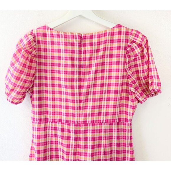 NWT LIKELY Kai Check Dress - Picture 6 of 11